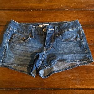 Denim Short Shorts